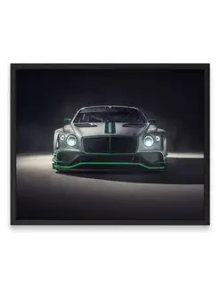 Постер в комнату, Бэнтли bentley continental gt3 40х50