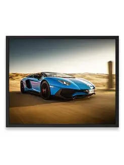 Постер 40x50, Ламборджини lamborghini aventador sv