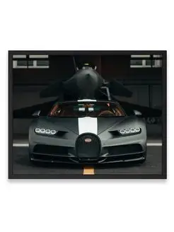 Постер, Бугатти bugatti chiron 40х50