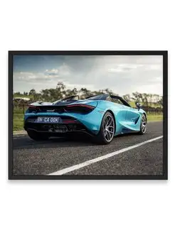 Постер 40х50, Макларен mclaren 720s spider