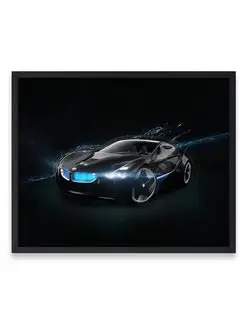 Плакат, Бумер bmw vision cgi 40х50