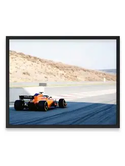 Постер в комнату, Макларен f1 mclaren mcl33 40х50