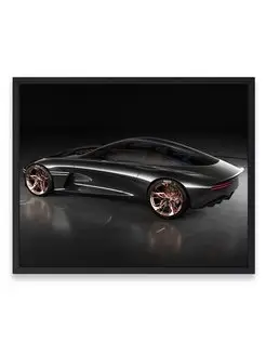 Постер, плакат, Суперкар genesis essentia concept 40х50