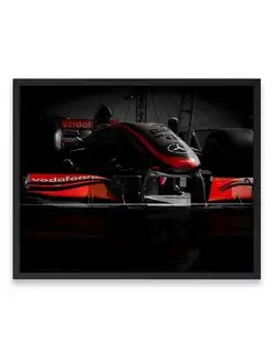 Постер, Суперкар f1 racing car 40х50