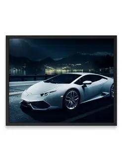 Постер 40х50, Ламборгини lamborghini huracan