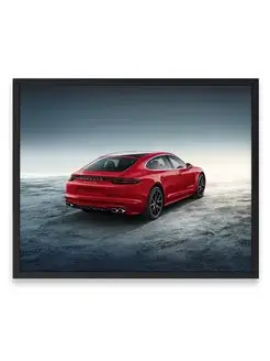 Постер 40x50, Порше porsche panamera turbo