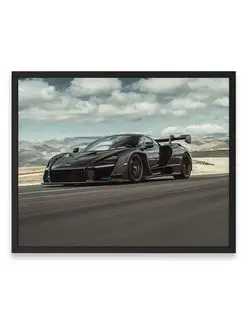 Постер 40х50, Макларен mclaren senna