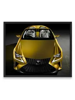 Постер 40x50, Лексус lexus lf c2 converti