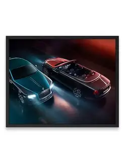 Плакат 40x50, Роллс ройс rolls royce badge dawn and wraith