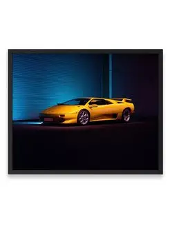 Постер, плакат, Ламборгини lamborghini diablo 40х50