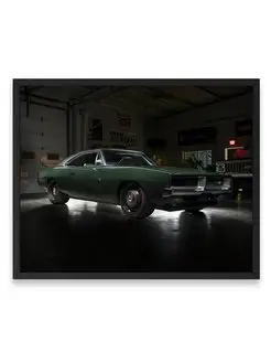 Постер, Додж dodge charger defector 40х50