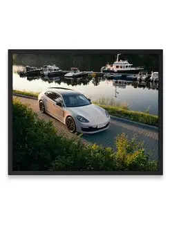 Постер, Порше porsche panamera turbo s e hybrid sport