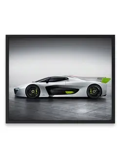 Постер, Машина pininfarina h2 speed car im 40х50