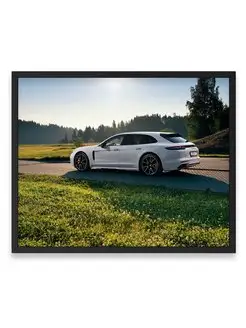 Постер, Порше porsche panamera turbo s e hybrid sport