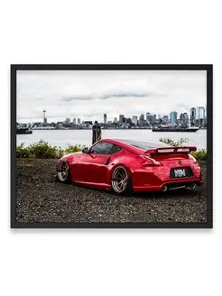 Постер, плакат, Ниссан nissan 350z hdr 40х50