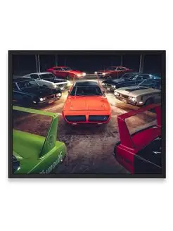 Постер 40x50, Додж plymouth superbird dodge charger daytona