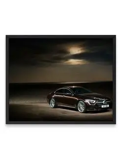 Постер 40x50, Мерседес mercedes benz cls 400 d amg