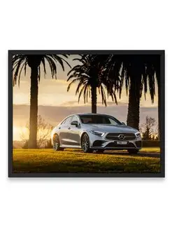 Постер, плакат, Мерседес mercedes benz cls 450 4matic amg