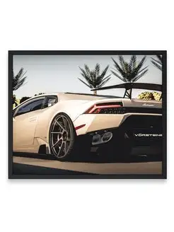 Постер, Ламборгини vorsteiner lamborghini huracan 40х50