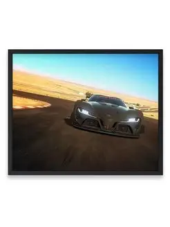 Постер 40x50, Машина toyota ft 1 vision