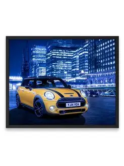 Постер 40x50, Машина mini cooper s 2