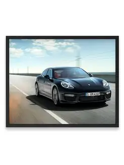 Плакат 40х50, Порше porsche panamera w