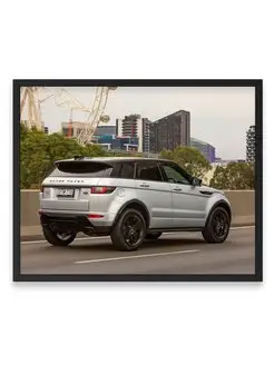 Постер 40х50, Машина range rover evoque hse si4 dynamic