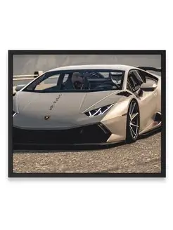 Постер, Ламборгини vorsteiner lamborghini huracan 40х50