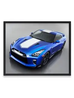 Постер, Ниссан nissan gt r r35 50th anniversary 40х50