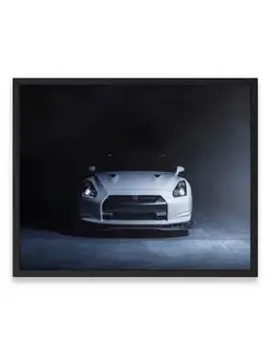 Постер, Плакат, Ниссан nissan gtr r35 40х50