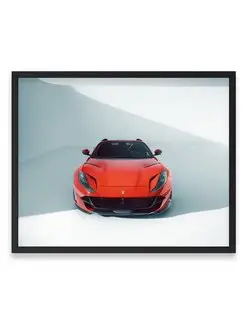 Плакат 40х50, Феррари ferrari 812 gts