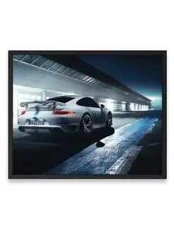 Постер 40x50, Порше porsche 911 wh