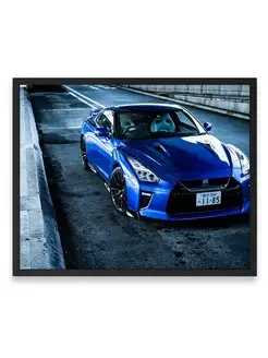 Постер, Ниссан nissan gt r r35 50th anniversary 40х50