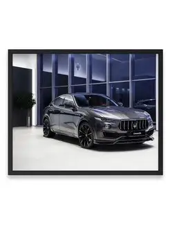 Плакат, Машина larte design maserati levante 40х50