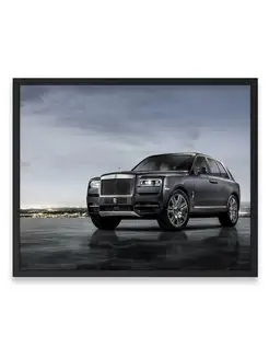 Постер, плакат, Роллс ройс rolls royce cullinan 40х50