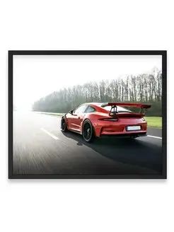 Постер 40x50, Порше porsche 911 gt3 rs