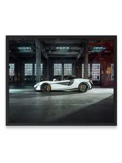 Постер 40x50, Макларен mclaren 570s spider