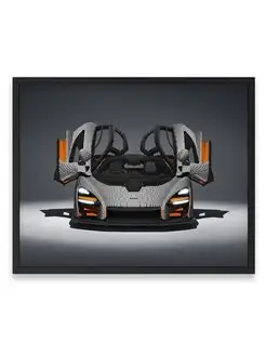 Постер, плакат, Макларен lego mclaren senna 40х50