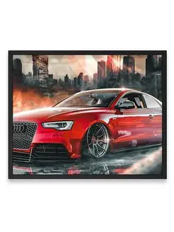 Плакат, Ауди vengeance graphix audi rs5 spiderman 40х50