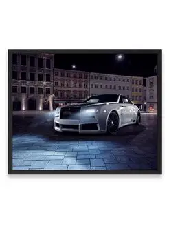 Постер интерьерный, Роллс ройс rolls royce wraith 40х50