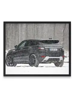 Постер, Машина range rover evoque autobiography si4