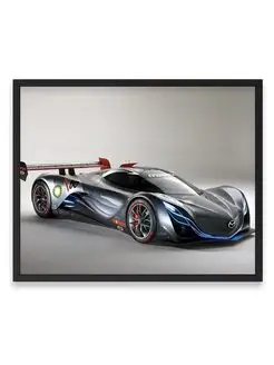 Плакат, Мазда mazda furai sport car 40х50