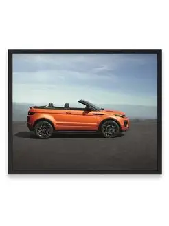 Постер, Машина range rover evoque convertible 2 im 40х50