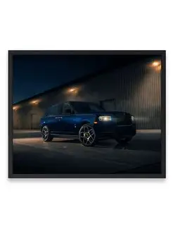 Постер, Роллс ройс rolls royce cullinan badge