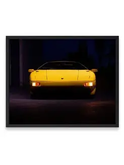 Постер, плакат 40x50, Ламборгини lamborghini diablo