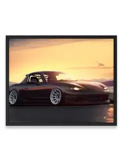 Постер, плакат, Мазда mazda mx5 custom car 40х50