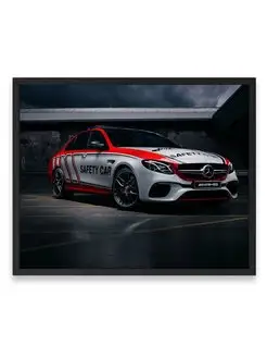 Постер 40x50, Мерседес mercedes amg e 63 safety car