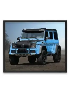 Плакат, Мерседес mansory mercedes benz g500 4 4 40х50