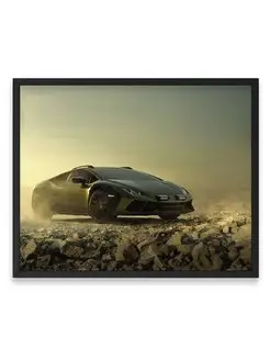 Постер, Ламборгини lamborghini huracan sterrato 2 40х50