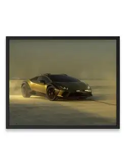 Постер, Ламборгини lamborghini huracan sterrato 40х50